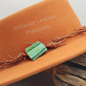 Bolo tressé de haute qualité 100% cordon en cuir pur tailles personnalisées couleurs pour bijoux à bricoler soi-même collier projets d'artisanat Type de perles - Product Image 1