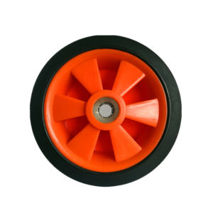 ट्रॉली मामले के लिए ठोस रबर व्हील 125 मिमी पहियों, सनबेड, समुद्र तट ट्रॉली, ठोस-रबर-पहियों के लिए-कंक्रीट मिक्सर - Product Image 2