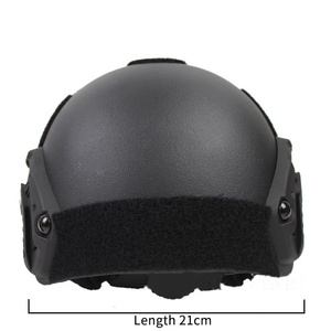 Casque FAST MH High Cut pour adultes, casque tactique léger en aramide pour sports de plein air, skateboard, en fibre de verre ABS rigide - Product Image 5