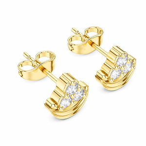 Traditional 22K Gold Earrings Premium Indian Jewelry Gold Earrings for Women Bridal Wedding Festival and Daily Wear - Product Image 1