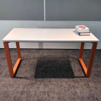 Pied de table industriel moderne en fonte avec support en acier pour table basse domestique et base de mobilier de restaurant