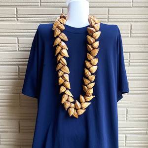 Collana tradizionale <span class=keywords><strong>Ula</strong></span> falla Leis collana di alta qualità Samoan Cheif 110cm Semi naturali fatti a mano - Product Image 3