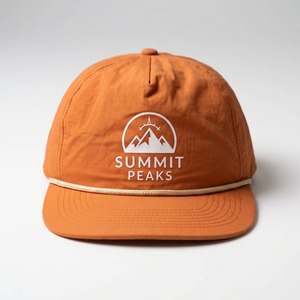 Gorra Deportiva OEM Personalizada de 5 Paneles con Logotipo Serigrafiado, de Nailon, Sin Estructura, Cierre a Presión, Ligera y Resistente al Agua - Product Image 3