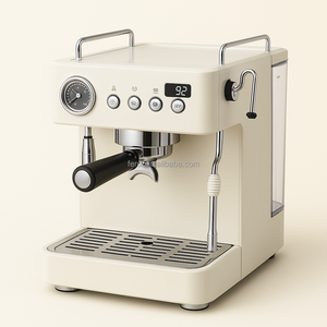 Máquina de Café Espresso Comercial con Doble Caldera, Control de Temperatura PID y Portafiltro de 58 mm - Product Image 1