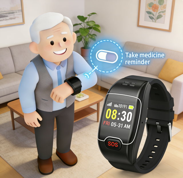L58 Pro 4G LTE Smart Watch Bulk Order IP67 Waterproof GPS SOS Health Sensor