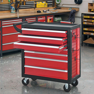 Armoire/Chariot/Établi à outils robuste en acier, personnalisable OBM OEM, avec finition thermolaquée pour <span class=keywords><strong>garage</strong></span> et <span class=keywords><strong>atelier</strong></span> - Product Image 3