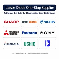 Diode laser violette 405 nm 350 mW GH0631IB2GC semi-conducteur TO-18 5,6 mm pour le durcissement UV, les applications médicales et scientifiques