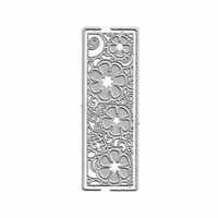 Metallo di Taglio Muore Per Scrapbooking Carta di Fiore Bordo Produzione di Carta Fai Da Te Scrapbookcard