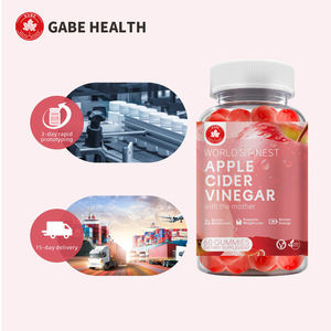 Gummies à croquer au vinaigre de cidre de pomme (ACV) à marque privée, emballage personnalisé, supplément d'extrait de vinaigre de cidre de pomme brut pour une gestion saine du poids et un regain d'énergie - Product Image 1