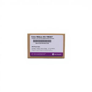 Kit de Cinta de Color Original ENTRUST Datacard Simga 525100-004-S100 YMCKT 500 Impresiones Entrust Sigma EM1 EM2 <span class=keywords><strong>DS1</strong></span> DS2 DS3 DS4 - Product Image 1