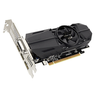 بطاقة رسومات GIGABYTE GeForce GTX 1050 OC مستعملة ذات ملف تعريف منخفض، مدمجة مع ذاكرة GDDR5 سعة 3 جيجابايت (GV-N1050OC-3GL)