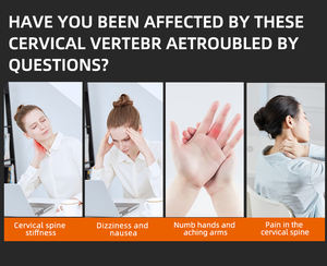 Producto de fábrica de masajeador de alivio del cuello personalizable de alta calidad-Dispositivo de tracción y corrección para aliviar el dolor - Product Image 2