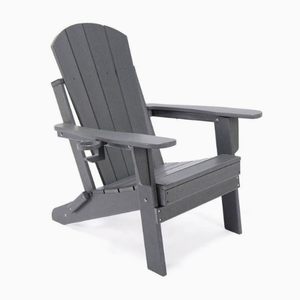 Chaise Adirondack pliable en plastique, imperméable, durable, légère, portable, pour l'extérieur, écologique, très vendue, pour patio, jardin, <span class=keywords><strong>plage</strong></span> - Product Image 6