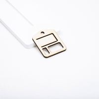 Bobines en bois en gros pour fil à broder, 10 pièces, cartes organisatrices de fil à broder, accessoires de couture écologiques découpés au laser pour la couture