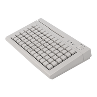 Teclado Mecánico Programable de 78 Teclas para Punto de Venta, Venta Directa de Fábrica para Caja Registradora