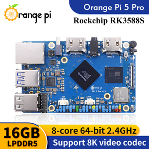 Orange Pi 5 Pro 16 Go de RAM, Ordinateur Monocarte RK3588S LPDDR5, Wi-Fi 5.0-BT5, Prise en Charge SSD M.2, Plus Compact et Plus Rapide, Orange Pi - Product Image 4