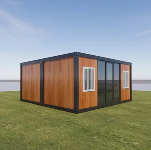 Hot Sale Entwickler Fertighaus Montage billige Ware Haus einfach montieren Container Fertighaus 40ft Gehäuse Einheiten