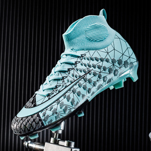 Zapatos de fútbol de alta calidad Unisex-Diseño antideslizante con tachuelas AG/TF-Botas de fútbol para entrenamiento al aire libre (al por mayor) Botas de fútbol - Product Image 2