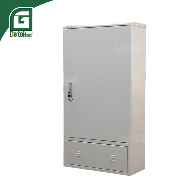 OEM SMC IP65 Waterproof 19 Optic Fiber Equipment GETEKnet Indoor Outdoor Telecom Distribution Wall Mount Cabinet for POE GSM SDK