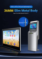 Écran tactile Full HD d'extérieur PC RS485 RS232 Moniteur LCD industriel pour gymnases de santé Fitness Technologie résistive