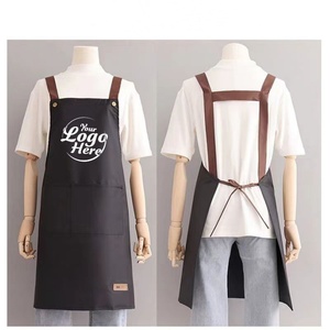 Premium Reusable Sleeveless Kitchen <b>Apron</b> Oil/Water Resistant Polyester with Convenient Storage Pocket for Unisex Adults <b>Cooking</b> - Product Image 1