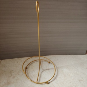 Modern Eco-Friendly Iron Toilet Paper Roll Rack Free Standing Rectangular Shelf <b>Storage</b> for Home & Commercial Use - Product Image 3