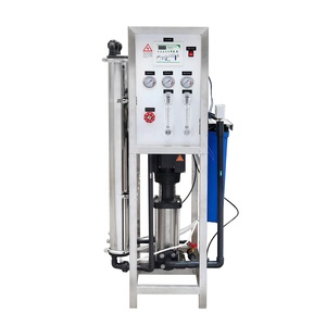 Machinerie de traitement de l'eau de haute qualité, système de filtration d'eau par osmose inverse industrielle 1000LPH pour l'eau de ville - Product Image 2