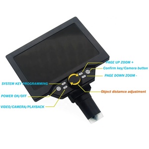 <span class=keywords><strong>Microscope</strong></span> de réparation des pcb 1 — 1200x, vidéo électronique 12mp 7 pouces HD LCD, loupe, <span class=keywords><strong>Microscope</strong></span> en alliage - Product Image 3