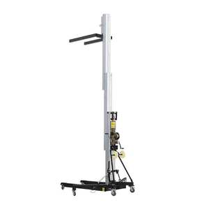 <span class=keywords><strong>Treuil</strong></span> <span class=keywords><strong>manuel</strong></span> en aluminium Chariot élévateur à fourche <span class=keywords><strong>Mini</strong></span> Lifter Light Crane Indoor Aluminum Alloy Material Lift - Product Image 1