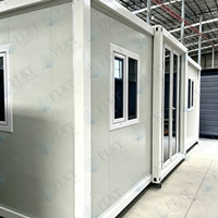 Casa Contenedor Expandible Impermeable de Ensamblaje Rápido FLKT, 2 Años de Garantía, Fábrica de Origen, Casa Prefabricada de Lujo Lista para Envío