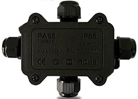 IP68 Wasserdichter Anschluss kasten Elektrischer Anschluss <span class=keywords><strong>2</strong></span>-3-Wege-Gehäuseblockkabel Verbindungs leitungs schutz für Kabel zubehör - Product Image 5
