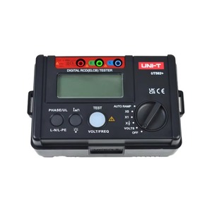เครื่องทดสอบ RCD ELCB ดิจิตอล UNI-T UT582+ พร้อมระบบ AUTO RAMP สำหรับทดสอบวงจรป้องกันไฟรั่ว - Product Image 1