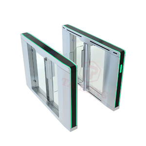 Ozak servo động cơ hàng rào cổng turnstiles nhanh ngoài trời Swing Rào Cản mưa bảo vệ an toàn lối vào QR mã đọc truy cập - Product Image 2