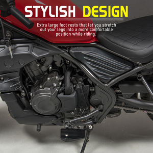 Piezas de accesorios de motocicleta XXUN para Honda <span class=keywords><strong>Rebel</strong></span> CMX500 CMX300 CMX 500 300 2017-2024, reposapiés, extensión de tablero de paso - Product Image 3