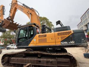 Excavadora Hyundai 520L-9vs, Excavadoras Coreanas, Motor Simple, Equipo de Construcción, Maquinaria Usada Hyundai 520 - Product Image 2