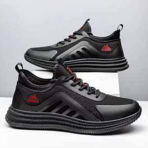 Zapatos Deportivos Casuales para Hombre, con Cordones y Punta Redonda, Ligeros y Transpirables - Product Image 3