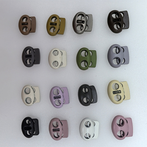 Kẽm hợp kim kim loại Stopper chuyển đổi dây điều chỉnh Stopper cho phụ kiện may mặc dây đàn hồi ổ khóa dây Stopper - Product Image 3