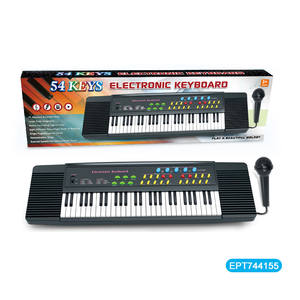 Jouet de <span class=keywords><strong>musique</strong></span> pour enfant, instrument de <span class=keywords><strong>musique</strong></span> à 54 touches, avec microphone pour faire de la <span class=keywords><strong>musique</strong></span> - Product Image 2
