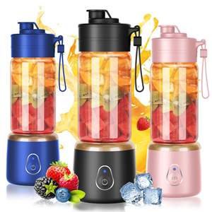 Vente en gros USB rechargeable Six lames Blender Portable Mini Blender <span class=keywords><strong>Juicer</strong></span> Cup <span class=keywords><strong>Juicer</strong></span> Machine Mini <span class=keywords><strong>Juicer</strong></span> - Product Image 1