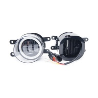 Feux de brouillard DRL de 3,5 pouces pour C-orolla RAV4 C-amry CHR Y-aris T-acoma 30W Angel Eyes