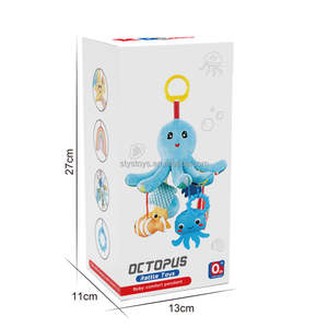 Juguete Sensorial <span class=keywords><strong>para</strong></span> Recién Nacidos, Regalo de Alta Calidad, Entrenamiento de Dedos, Peluche Suave <span class=keywords><strong>para</strong></span> Bebés, Sonajeros de <span class=keywords><strong>Pulpo</strong></span>, Juguetes Colgantes <span class=keywords><strong>para</strong></span> Bebés - Product Image 4