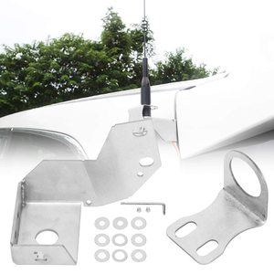 เงินรถTailgate Anti-Theftด้านหลังประตูกระจกวงเล็บวิทยุโทรศัพท์มือถือเสาอากาศคลิปสายไฟสั้นสําหรับ<span class=keywords><strong>TOYOTA</strong></span> <span class=keywords><strong>FJ</strong></span> Land <span class=keywords><strong>Cruiser</strong></span> Prado - Product Image 5