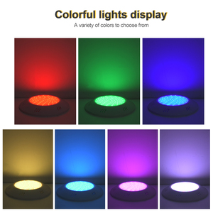 24 Volt LED hồ bơi ánh sáng IP68 không thấm nước ABS nhựa đầy dưới nước LED RGB hồ bơi ánh sáng - Product Image 6
