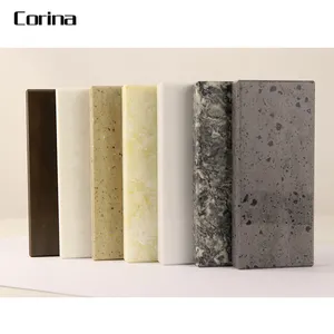 Material de decoración a precio de fábrica, piedra Artificial, superficie sólida de acrílico, gran oferta