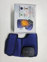 Masseur électrique sans fil Vibration Physiothérapie Épaule Coude Support Garde Noir Néoprène 5000mAh Batterie pour Joint