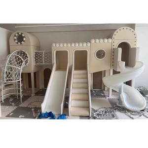 New Design Indoor Playground Equipment for Kids Soft Play Center with Slide Ball Pool Ocean Ball Vibe - Product Image 1