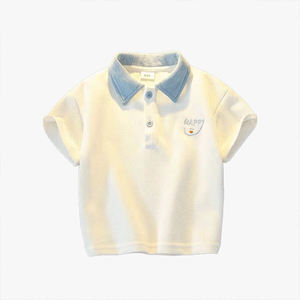 Camiseta para Niños, Estilo Verano 2026, Manga Corta para Niños Pequeños y Medianos, Camiseta Polo Informal, Camiseta para Bebés - Product Image 4