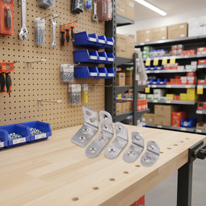 Sujetador <span class=keywords><strong>de</strong></span> esquina <span class=keywords><strong>de</strong></span> acero inoxidable Premium <span class=keywords><strong>para</strong></span> muebles Soporte <span class=keywords><strong>de</strong></span> marco <span class=keywords><strong>de</strong></span> gabinete Silla <span class=keywords><strong>de</strong></span> <span class=keywords><strong>madera</strong></span> Soporte <span class=keywords><strong>de</strong></span> pared triangular Soportes <span class=keywords><strong>de</strong></span> estructura - Product Image 5