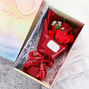 AYOYO OEM Creative Dry Flower Bundle Boîte colorée Boîte <span class=keywords><strong>cadeau</strong></span> pour la Saint-Valentin Rose <span class=keywords><strong>Cadeau</strong></span> pour la fête des mères - Product Image 3