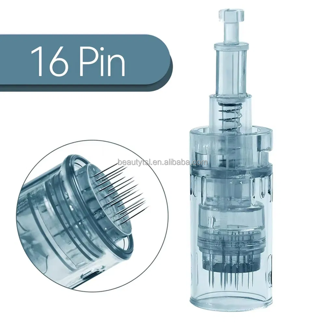 Replaceable Cartridges Dr Pen M8 9 12 36 Pins Nano Silicone Needle Original Microneedle Cartridge Dermapen Bayonet Tattoo Needle